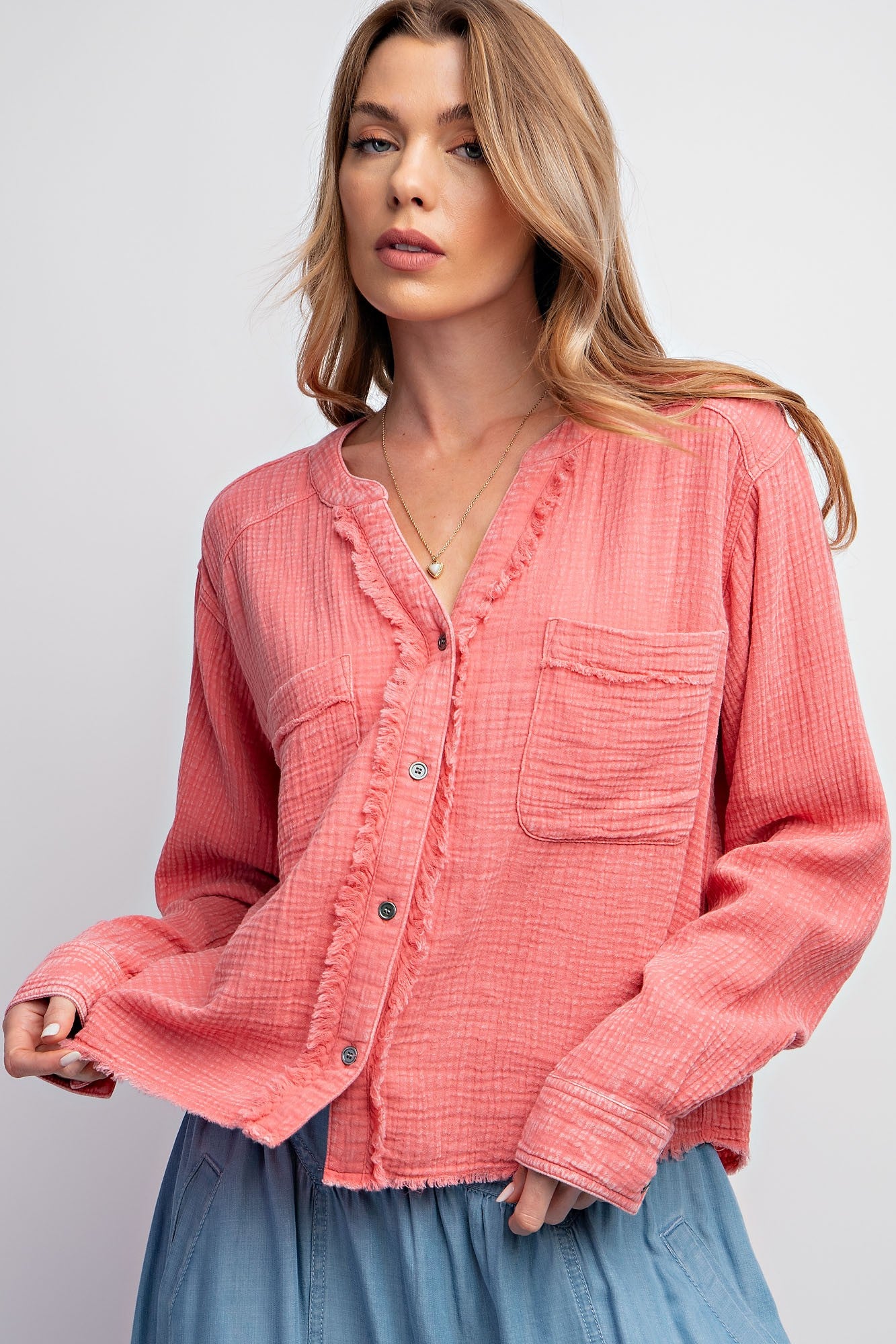 Cotton Gauze Top