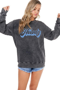 Black Howdy Sweatshirt