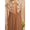 Sophia Embroidered Gauzy Dress