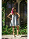 Sleeveless Denim A Line Dress