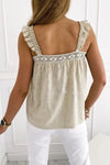 Ashley Ruffle Strap Tank