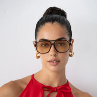 FREYRS- Aviator Sunglasses (Chocolate)