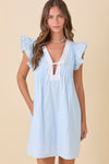 Gracie Pin Tuck Dress
