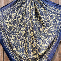 Wild Rag -Royal Blue and Cream
