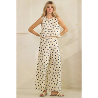 Ocean Breeze Polka Dot set