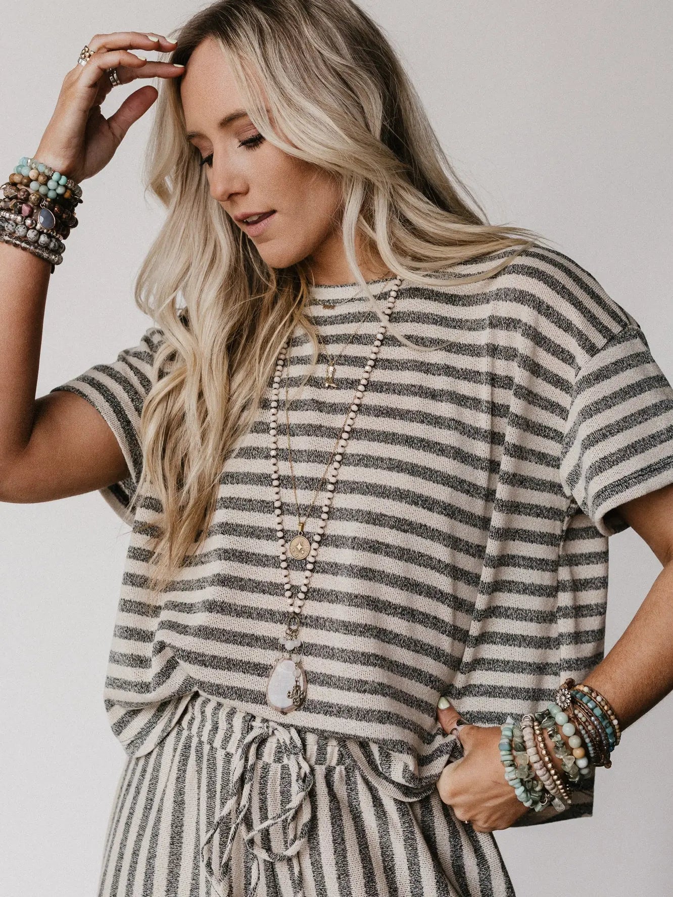 Ibiza Breeze Striped Top