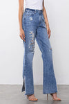 Hidden Split Flare Jean