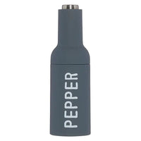 Electric Matte Gray Pepper Grinder