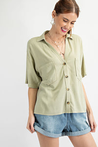 Callie Button Down Top