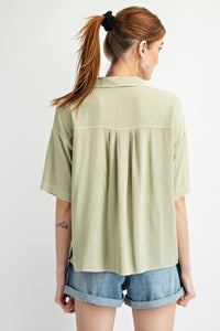 Callie Button Down Top