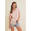 Vickie Pink Stripe Top