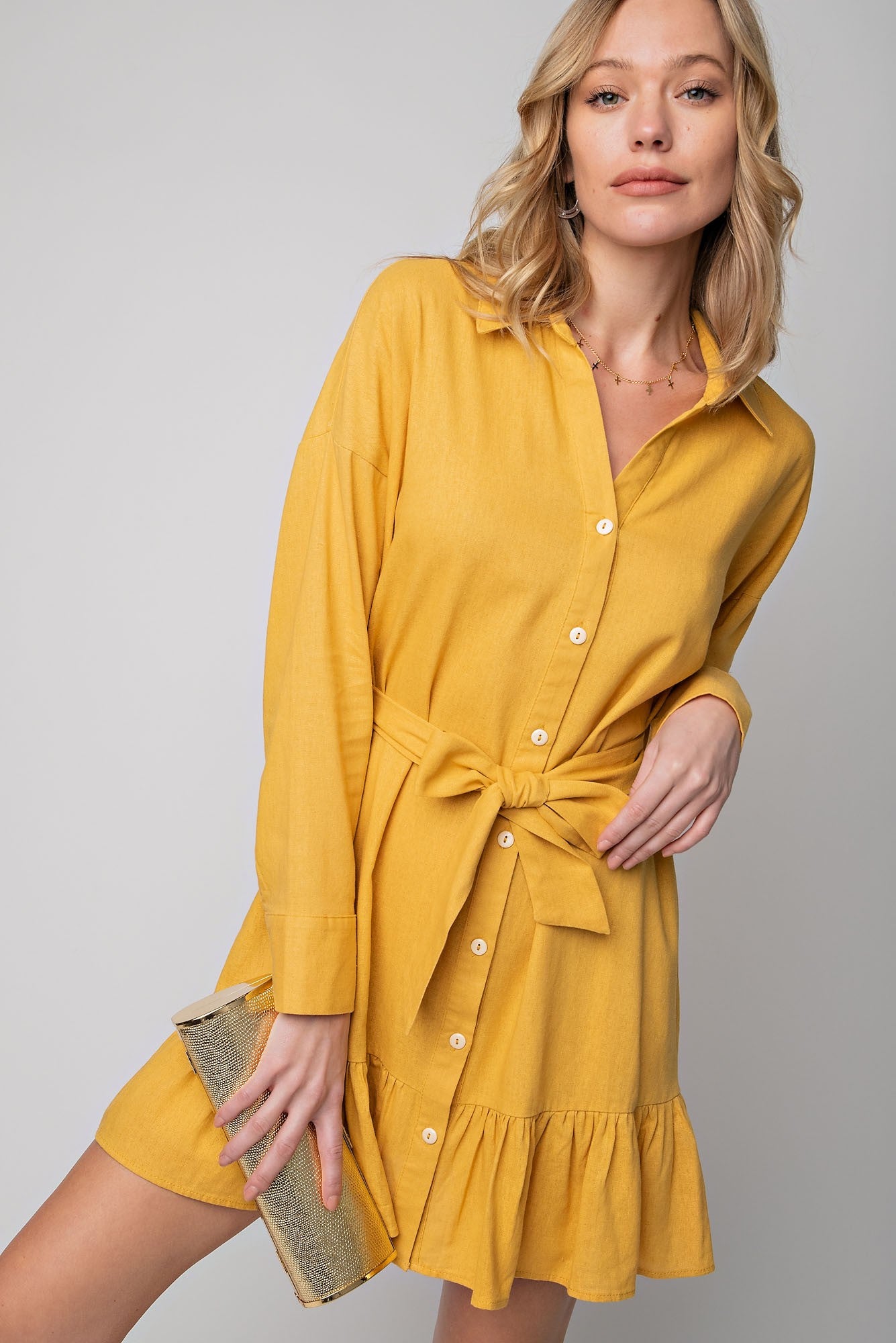 Kelsey Button Down Dress