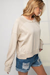 Kelly Terry Knit Pullover