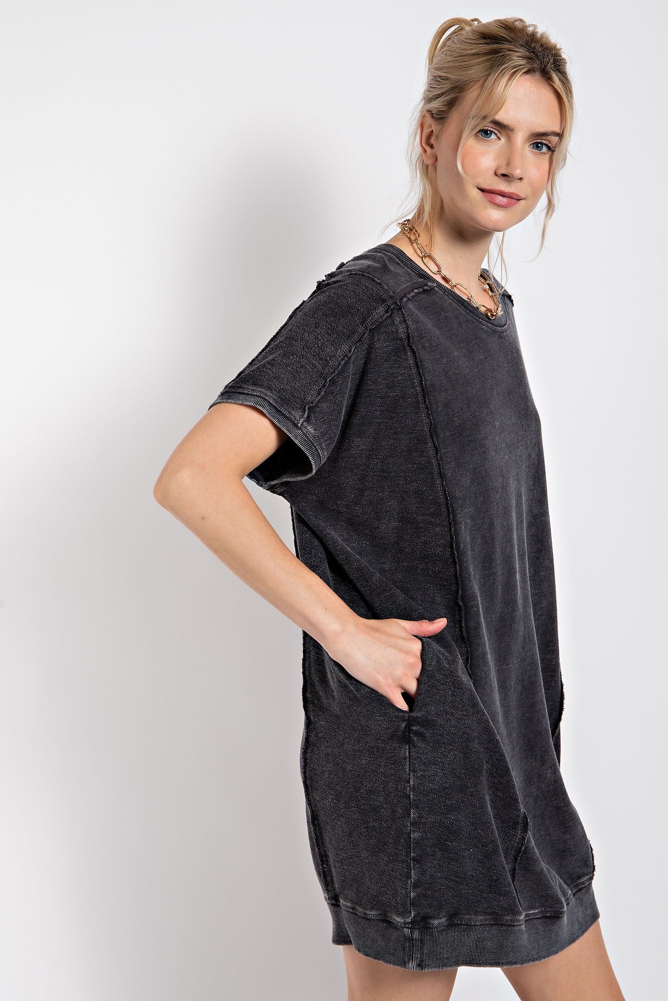 Andi Mineral Washed Dress