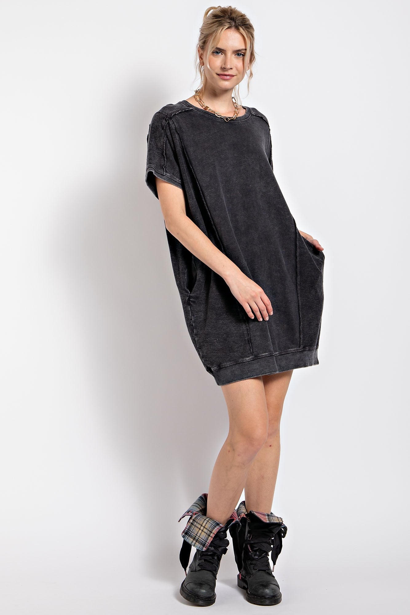 Andi Mineral Washed Dress