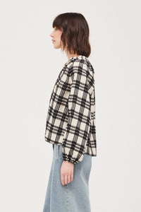Lauren Plaid Blouse