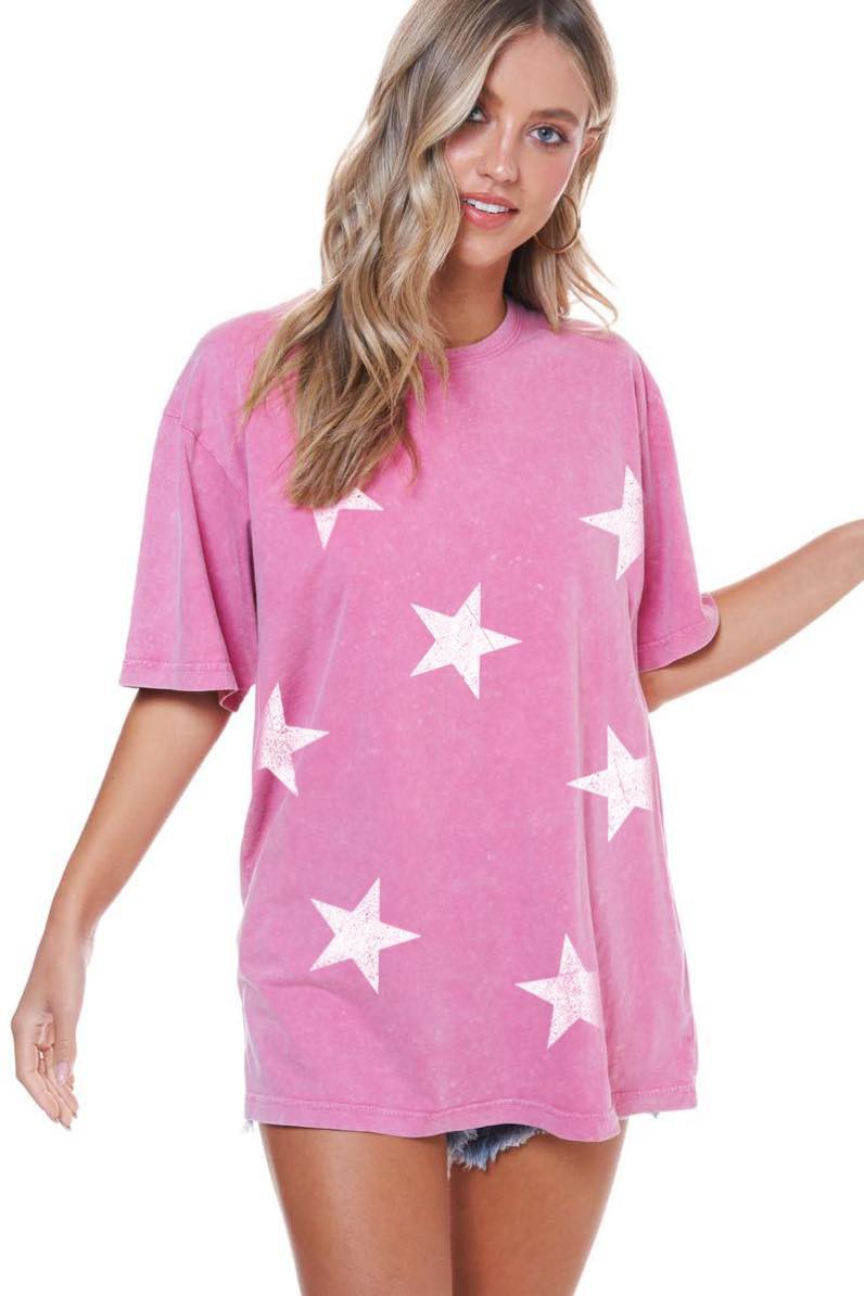 Vintage Washed Star Tshirt