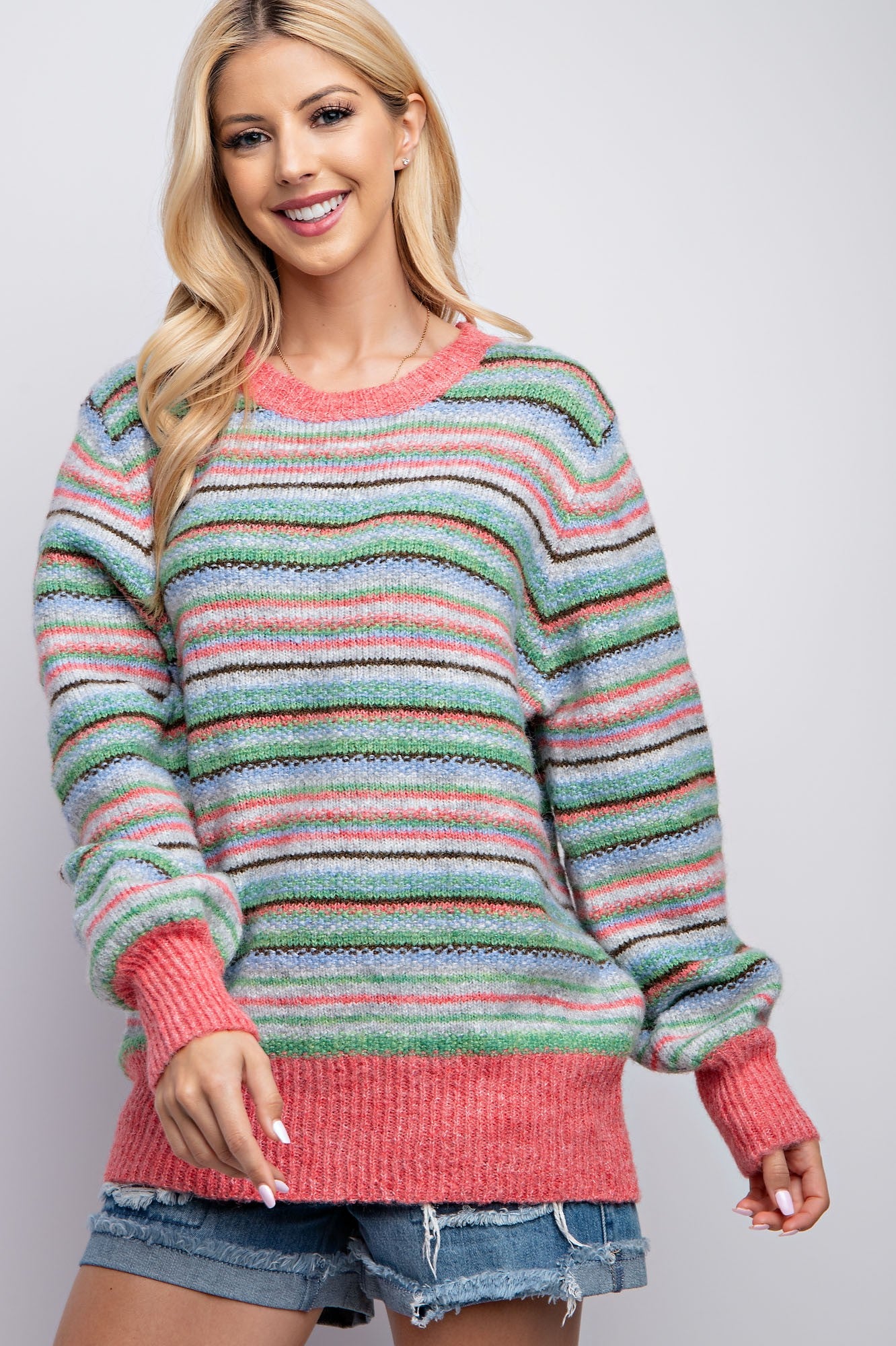 Hazel Stripe Sweater