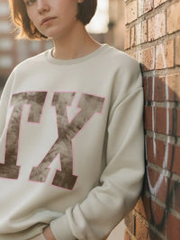 Reversible Varsity Fleece Sweatshirt