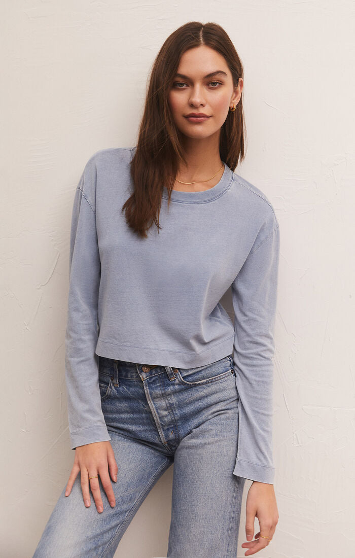 Sloan Long Sleeve Crop