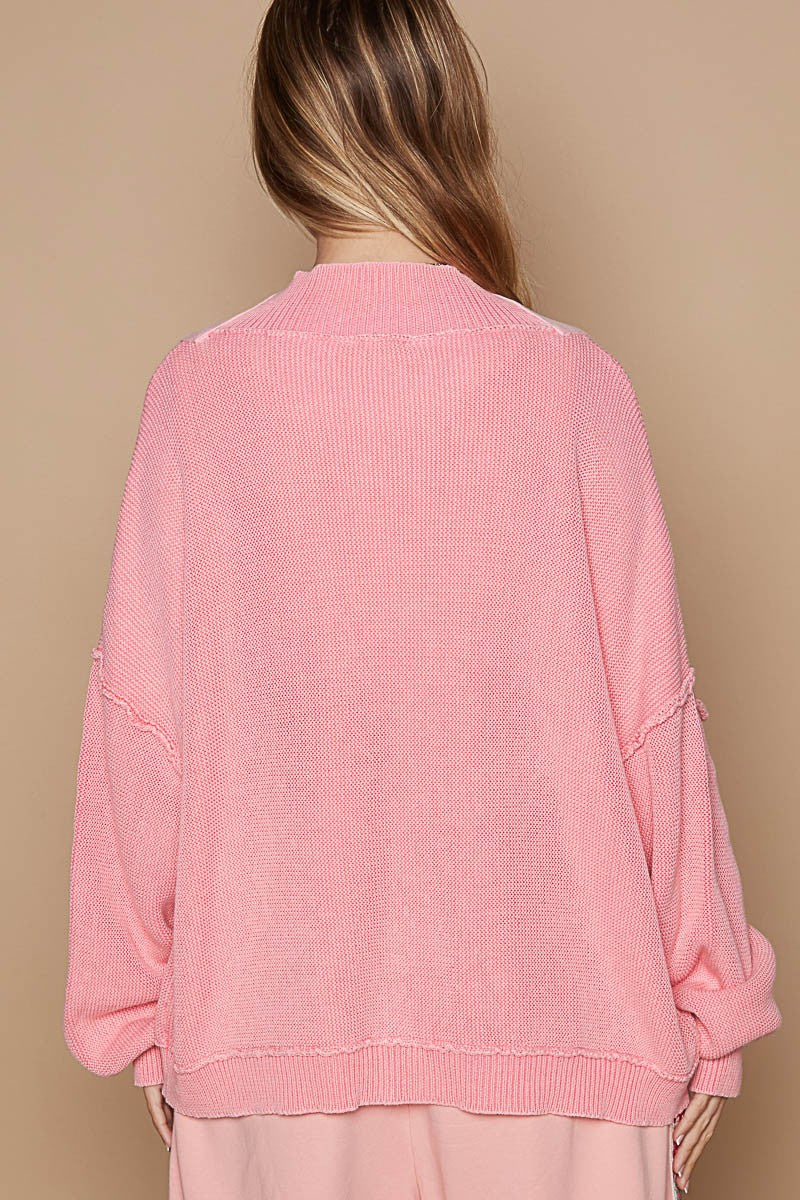 Pink Cardigan