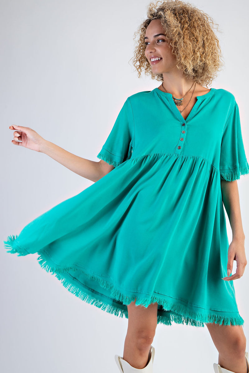 Merle Mineral Washed Dress