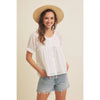 Cindy White Blouse