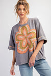 Flower Patch Cotton Slub