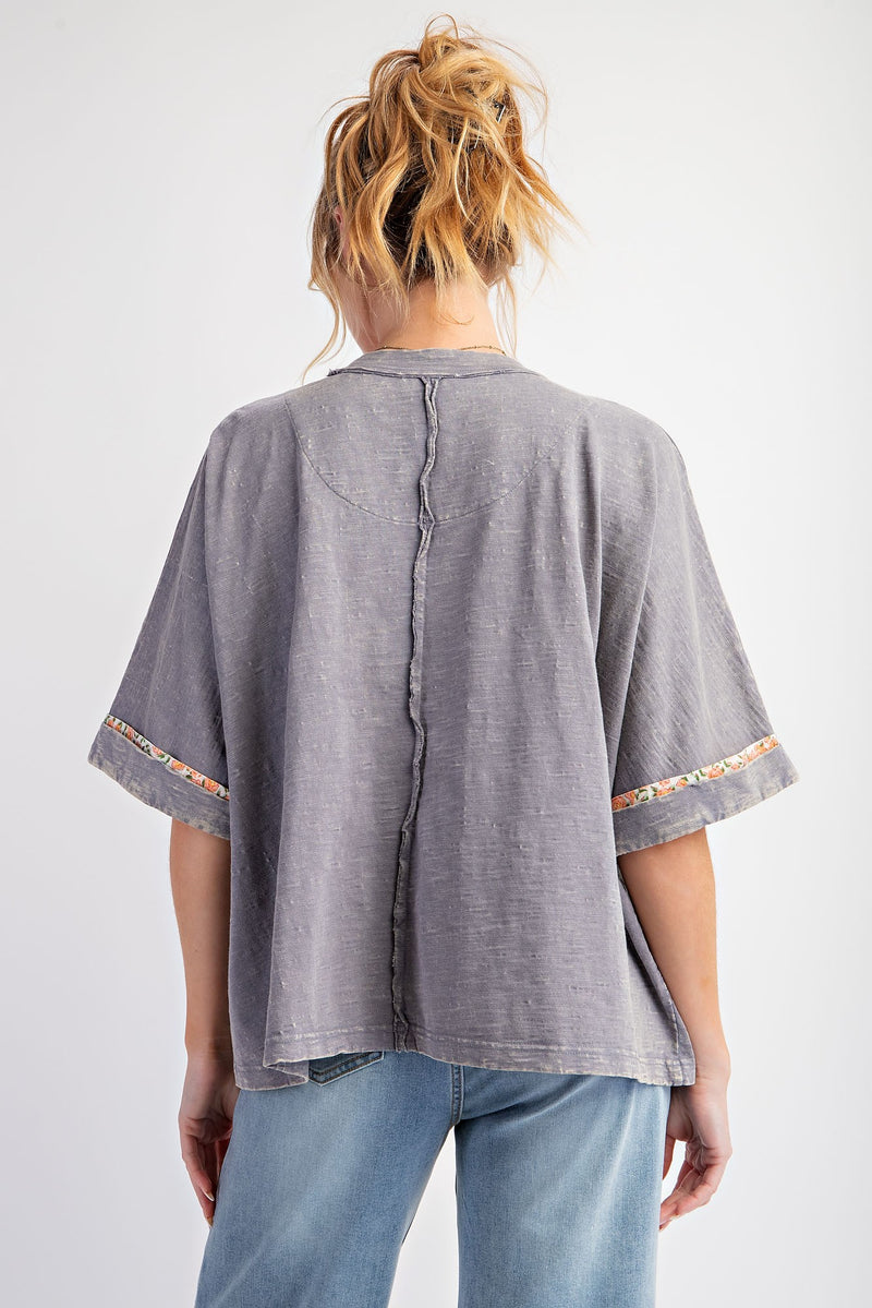Flower Patch Cotton Slub