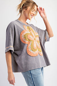 Flower Patch Cotton Slub