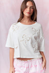 Bow Lace T-shirt