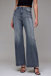 Hidden - Flare Pintuck Jean