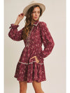 Misty Scallop Lace Dress