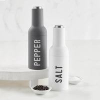 Electric Matte Gray Pepper Grinder