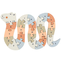 Alphabet Snake Puzzle