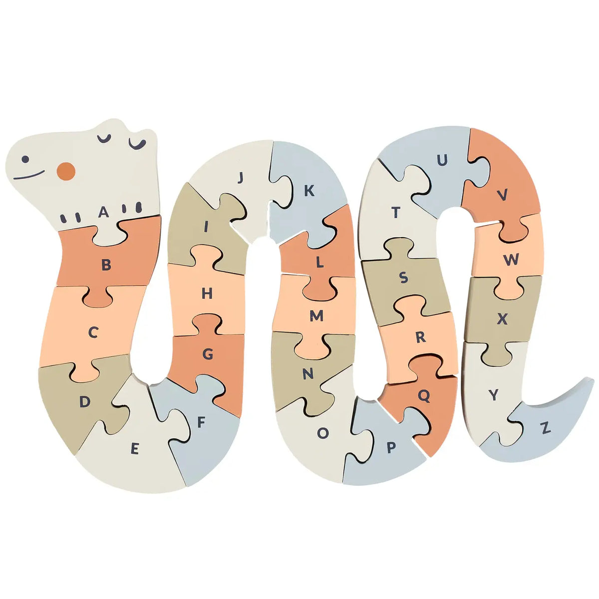 Alphabet Snake Puzzle