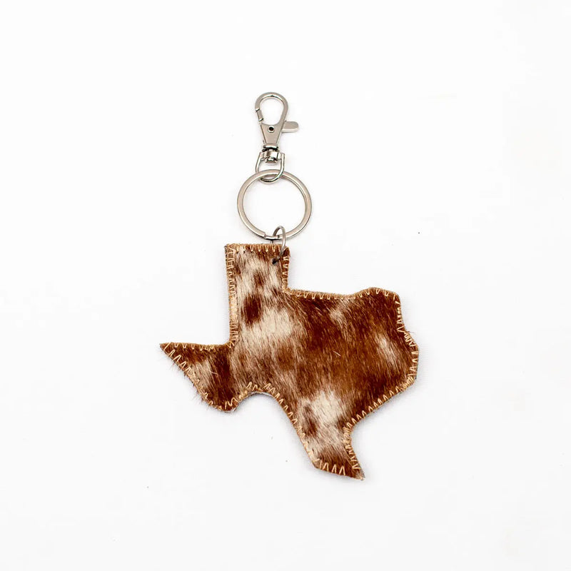Texas Hide Key Chain
