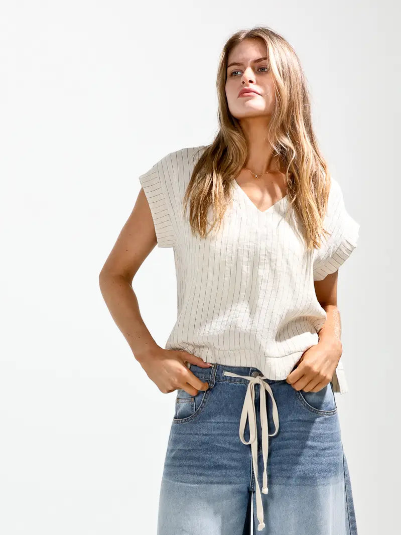 Jaxie White Top