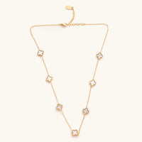 Nikki Smith - Mini White Flora Necklace