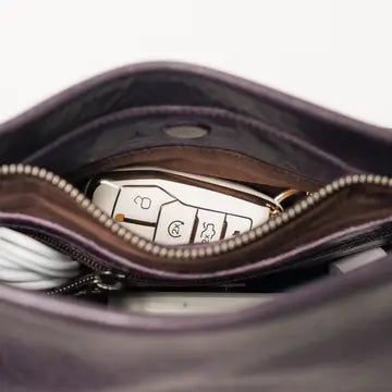 Ivy Leather crossbody/ shoulder bag brown