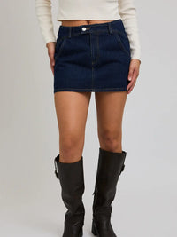 Western Style Mini Skirt
