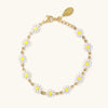 Nikki Smith - White Daisy Bracelet