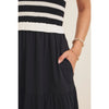 Striped Sweater Top Dress