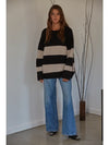 Josette Striped Pullover