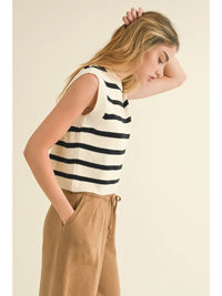 Striped Pattern Sweater