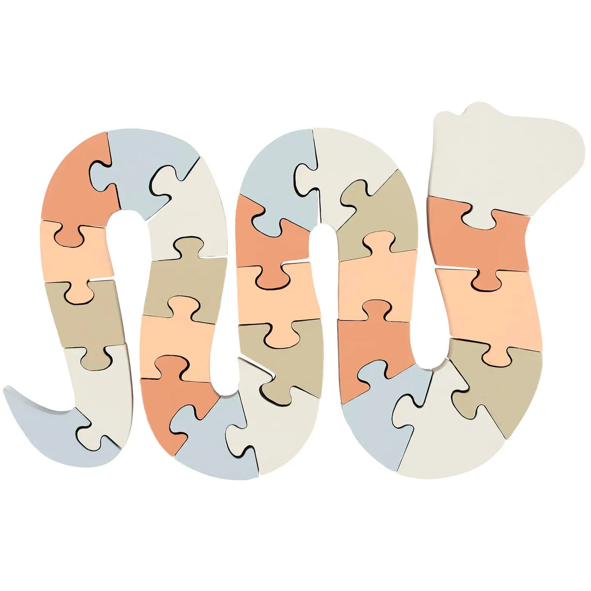 Alphabet Snake Puzzle