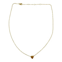 Lucy Gold Heart Necklace