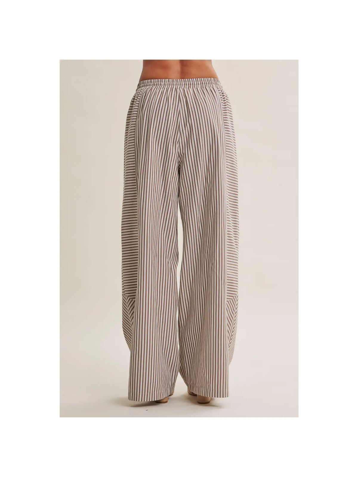 Coffee Before Noon Striped Wide Leg Pants