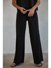 Carine Black Loose Pant