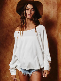 Chloe Round Hem Sweatshirt